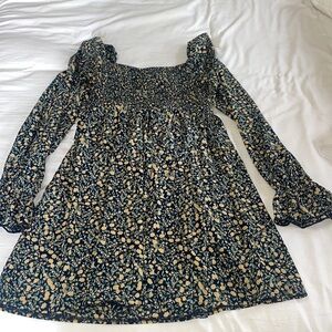 Floral misguided dress
